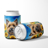 Cairn Terrier 6044 In Sunflowers Can or Bottle Hugger