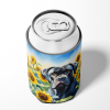 Cane Corso 6045 In Sunflowers Can or Bottle Hugger