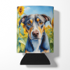 Catahoula 6046 In Sunflowers Can or Bottle Hugger