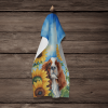 Cavalier King Charles Spaniel 1 in Sunflowers Kitchen Towel