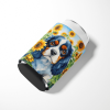 Cavalier King Charles Spaniel 6049 In Sunflowers Can or Bottle Hugger