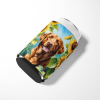 Chesapeake Bay Retriever 6050 In Sunflowers Can or Bottle Hugger