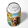 Chesapeake Bay Retriever 6050 In Sunflowers Can or Bottle Hugger