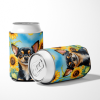 Chihuahua 6052 In Sunflowers Can or Bottle Hugger