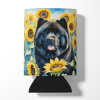 Chow Chow 6054 In Sunflowers Can or Bottle Hugger