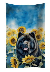 Chow Chow 1 in Sunflowers Kitchen Towel