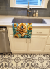 Chow Chow 2 in Sunflowers Kitchen Towel