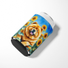 Chow Chow 6055 In Sunflowers Can or Bottle Hugger