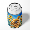 Chow Chow 6055 In Sunflowers Can or Bottle Hugger