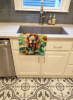 Cocker Spaniel 2 in Sunflowers Kitchen Towel