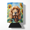 Cocker Spaniel 6059 In Sunflowers Can or Bottle Hugger