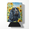 Cocker Spaniel 6060 In Sunflowers Can or Bottle Hugger