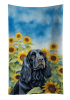 Cocker Spaniel 3 in Sunflowers Kitchen Towel