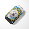 Coton de Tulear 6063 In Sunflowers Can or Bottle Hugger