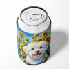 Coton de Tulear 6063 In Sunflowers Can or Bottle Hugger