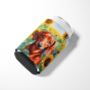 Dachshund 6065 In Sunflowers Can or Bottle Hugger