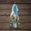 Dalmatian in Sunflowers Kitchen Towel
