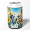 Dalmatian 6067 In Sunflowers Can or Bottle Hugger
