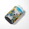 Dalmatian 6067 In Sunflowers Can or Bottle Hugger