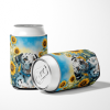Dalmatian 6067 In Sunflowers Can or Bottle Hugger