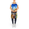 Doberman in Sunflowers Apron