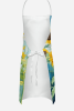 Flat Coated Retriever in Sunflowers Apron