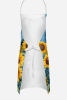 French Bulldog in Sunflowers Apron