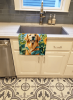 Golden Retriever in Sunflowers Kitchen Towel