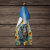 Gordon Setter in Sunflowers Kitchen Towel