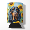 Gordon Setter 6090 In Sunflowers Can or Bottle Hugger
