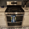 Great Dane 1 in Sunflowers Kitchen Towel