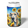 Great Dane 6092 In Sunflowers Can or Bottle Hugger
