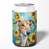 Greyhound 6095 In Sunflowers Can or Bottle Hugger