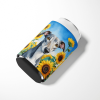 Greyhound 6096 In Sunflowers Can or Bottle Hugger