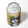 Havanese 6097 In Sunflowers Can or Bottle Hugger