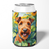Irish Terrier 6099 In Sunflowers Can or Bottle Hugger
