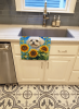 Maltese in Sunflowers Kitchen Towel
