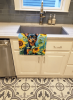 Min Pin in Sunflowers Kitchen Towel