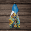Min Pin in Sunflowers Kitchen Towel