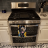 Newfoundland 2 in Sunflowers Kitchen Towel