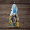 Newfoundland 2 in Sunflowers Kitchen Towel