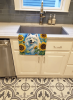 Samoyed 1 in Sunflowers Kitchen Towel