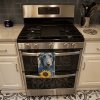 Scottish Deerhound in Sunflowers Kitchen Towel