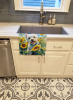 Westie 2 in Sunflowers Kitchen Towel