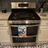 American Bulldog Luau Kitchen Towel