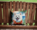 American Eskimo 6352 Luau Throw Pillow