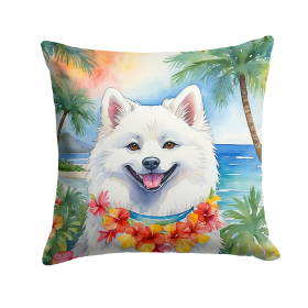 American Eskimo 6352 Luau Throw Pillow