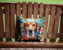 American Foxhound 6353 Luau Throw Pillow