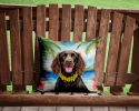 American Water Spaniel 6355 Luau Throw Pillow