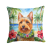 Australian Terrier 6359 Luau Throw Pillow